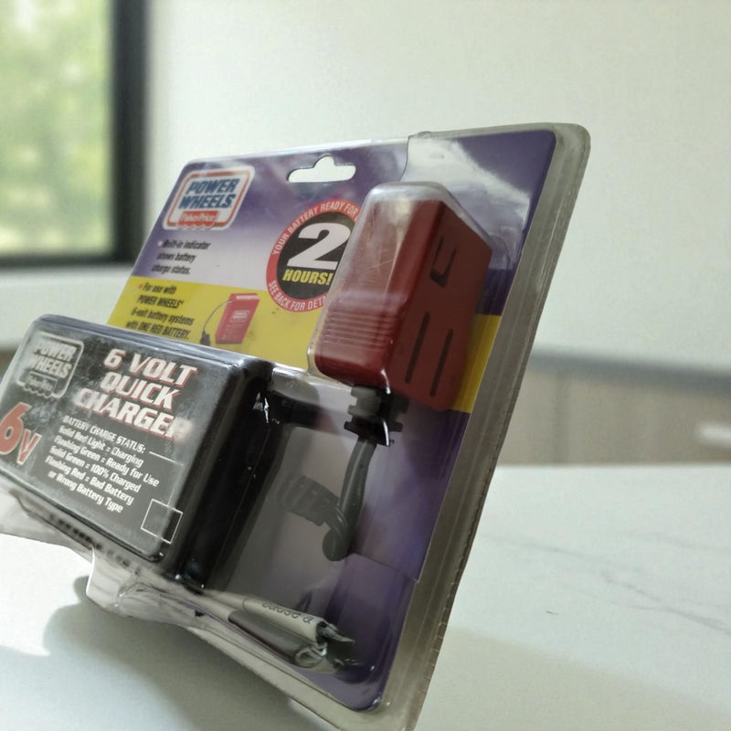 Power Wheels 6V Red Battery Charger Genuine Factory Sealed Magic Cars 1