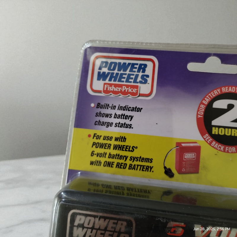 Power Wheels 6V Red Battery Charger Genuine Factory Sealed Magic Cars 2