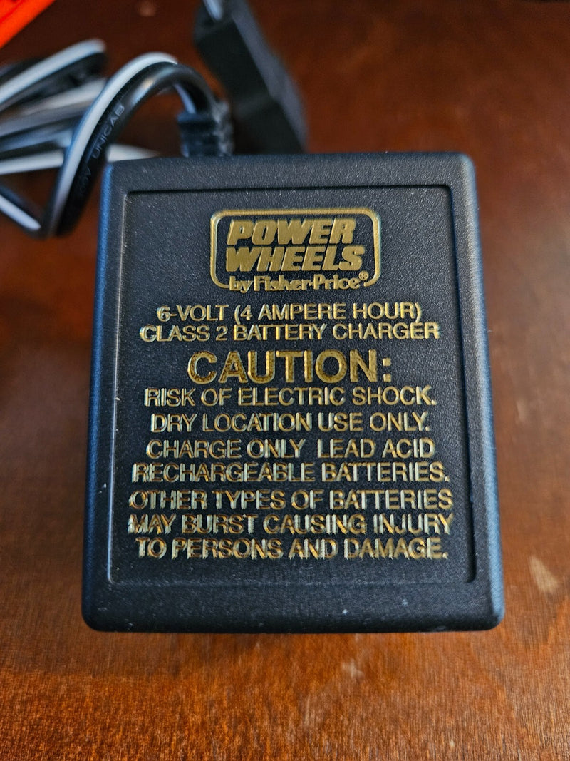 Power Wheels 6-Volt Class 2 Battery Charger Part# 00801-0976 Model# 040135