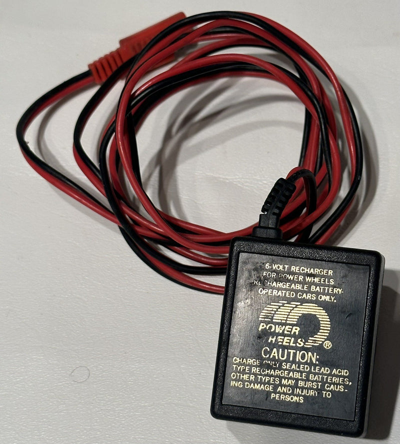 6 Volt Plug-In Battery Recharger for Power Wheels Model C-6080 Magic Cars Variant 0