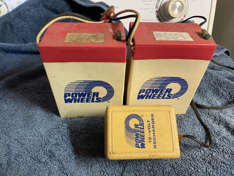 Power Wheels 6-Volt Rechargeable Battery Original 1985 Rare Logo Magic Cars 0