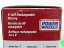 6-Volt Rechargeable Replacement Battery for Power Wheels 2028LC 2019 Magic Cars 0