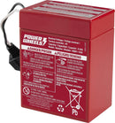 6-Volt Red Rechargeable Replacement Battery for Power Wheels Magic Cars 0
