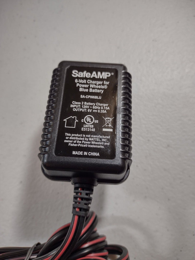 6 Volt Power Wheels Replacement AC Wall Charger Adapter for Blue Battery B4 Magic Cars Variant 0