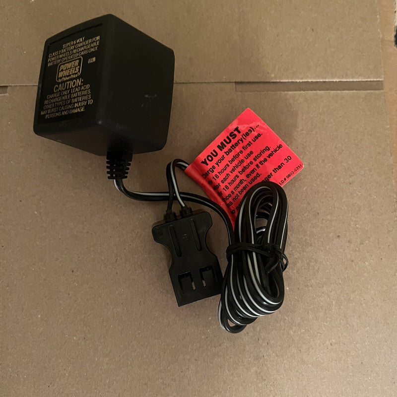 6 Volt Power Wheels Super Battery Charger Model BC-120 61200 Class 2 Magic Cars 0