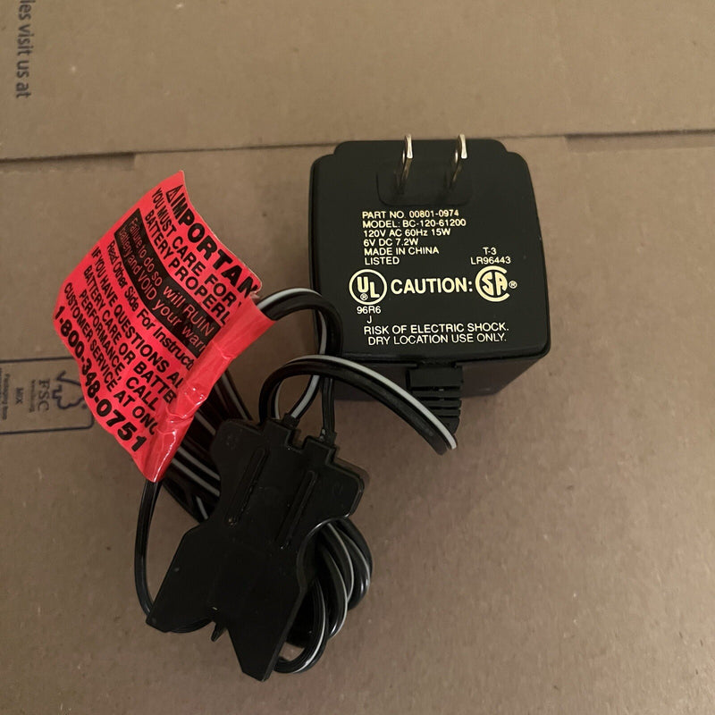 6 Volt Power Wheels Super Battery Charger Model BC-120 61200 Class 2 Magic Cars 2