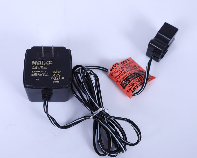 Power Wheels 6 Volt Super Battery Charger Model BC-120 61200 Part