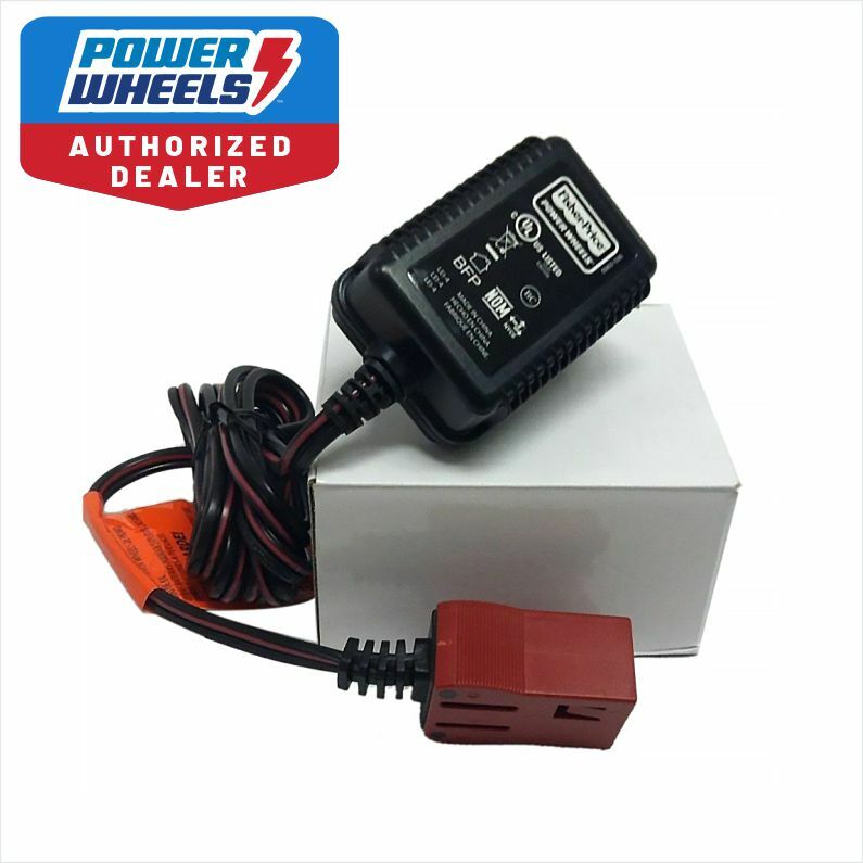 6V 1200mA Red Power Wheels Battery Charger Genuine Model 00801-1481 Magic Cars Variant 0