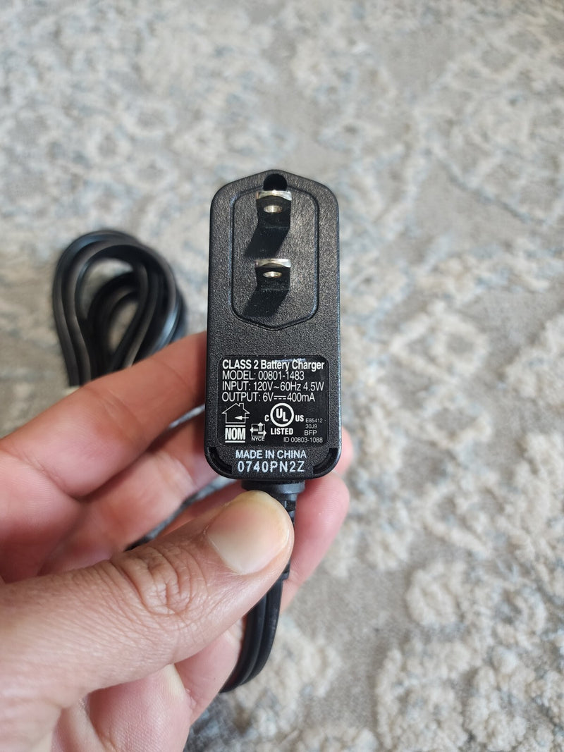 6V Power Wheels OEM Battery Charger with Charging Cable Magic Cars 2