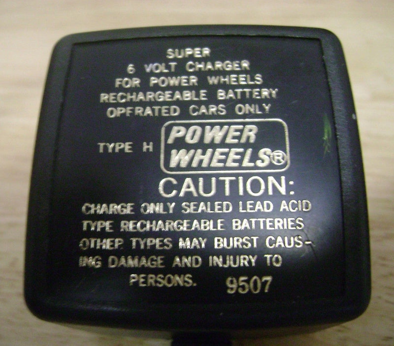 6V DC Power Wheels Battery and Charger Set Models BC-120-61200 and C-6080 Magic Cars 1
