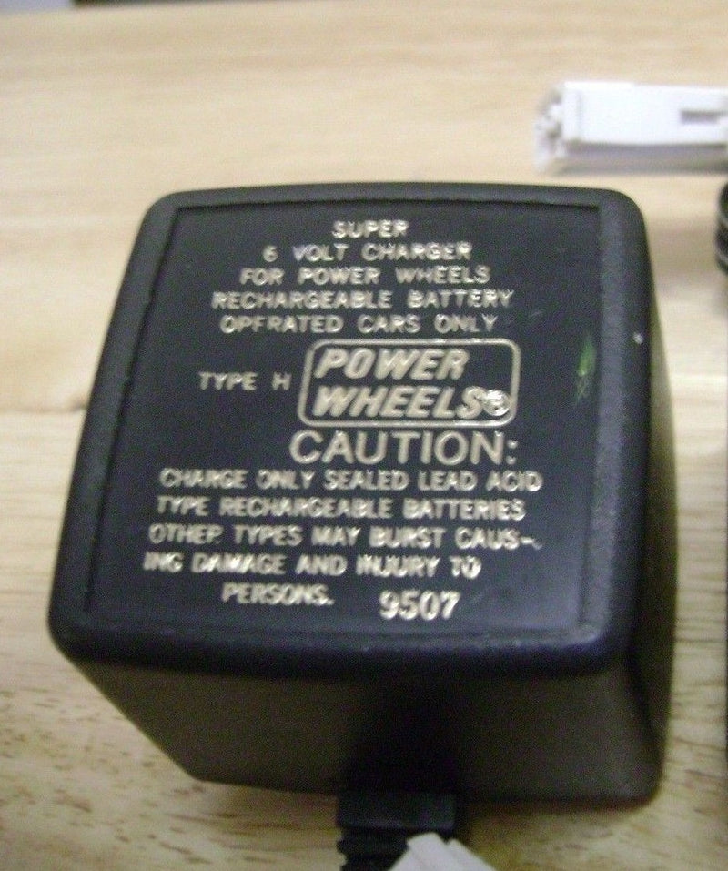6V DC Power Wheels Battery and Charger Set Models BC-120-61200 and C-6080 Magic Cars Variant 0