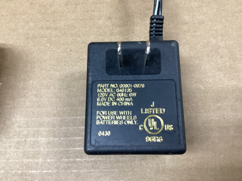 6V DC Power Wheels Charger and Replacement Battery Pack (2 Pack) Magic Cars 2