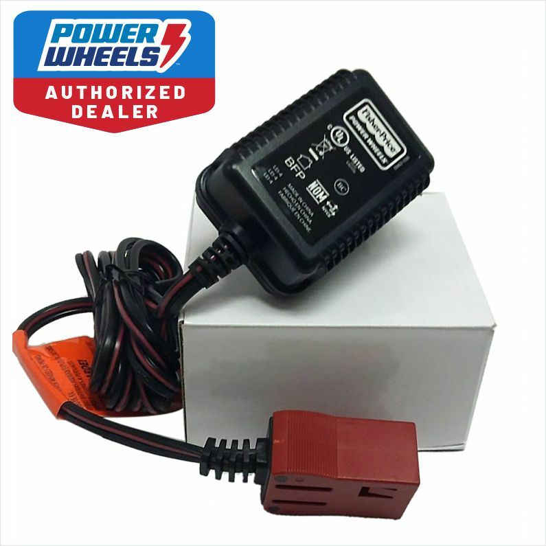 Genuine 6-Volt Charger for Power Wheels Harley-Davidson Red Battery Magic Cars Variant 0