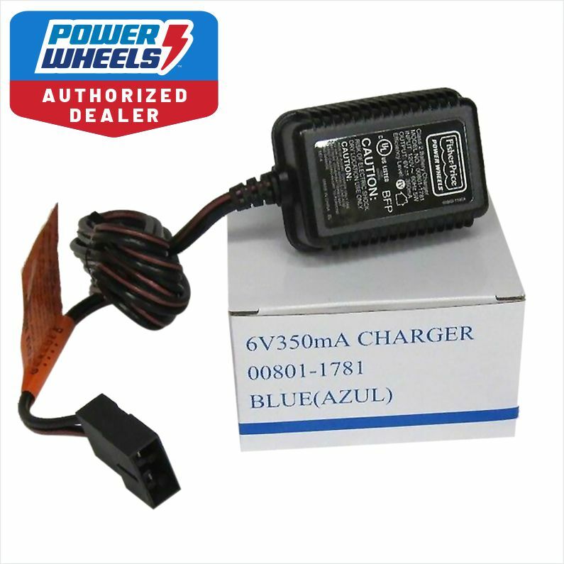 Power Wheels 74230 Blue 6-Volt Battery Charger for Little Motorcycle Magic Cars 0