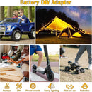 Power Wheels Battery Adapter Kit Compatible with 20V Dewalt Batteries Magic Cars 1