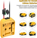 Power Wheels Battery Adapter Kit Compatible with 20V Dewalt Batteries Magic Cars 3