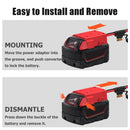 Power Wheels Battery Adapter for Milwaukee Batteries Compatible with Peg Perego Ride-On Toys Magic Cars 4