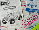 Power Wheels Beach Ranger Jeep Manual with Sticker Decals Magic Cars 2