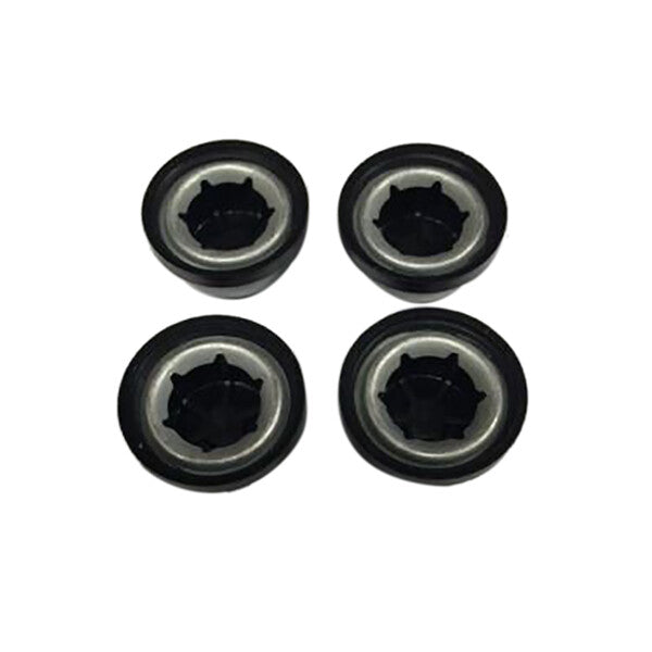 Power Wheels Barbie Princess Mustang 4-Pack 0.437 Cap Pieces Black Genuine Magic Cars 1