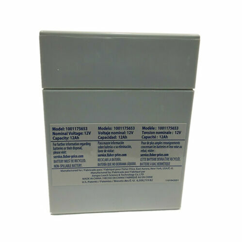 12V Fisher-Price Power Wheels Cadillac Escalade Replacement Battery Magic Cars 4
