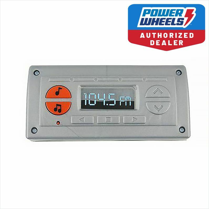 Power Wheels Hot Wheels Silver Jeep with Built-In Radio and Sound Magic Cars Variant 0
