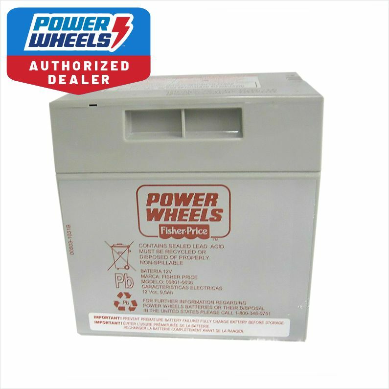 12V Gray Replacement Battery for Fisher Price Power Wheels Dune Racer CBK89 Magic Cars 0