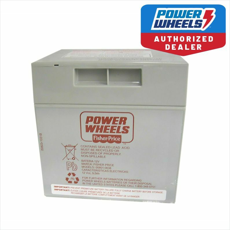 12-Volt Gray Replacement Battery for Fisher-Price Power Wheels Cadillac Escalade Magic Cars Variant 0