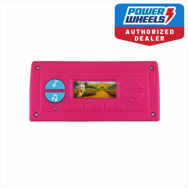 Power Wheels CDD17-9909 Dora Pink Radio Sound Box with Wheels Genuine Magic Cars 0