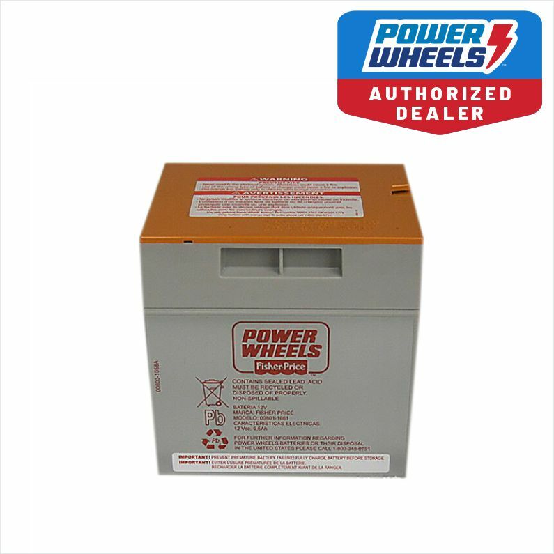 Power Wheels CDF54 Ford F-150 12 Volt Orange and Gray Battery Replacement OEM Magic Cars Variant 0