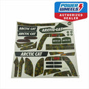 Power Wheels CGY61 Camo Arctic Cat Decal Label Sheet Genuine Fisher Magic Cars 0