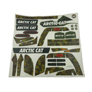 Power Wheels CGY61 Camo Arctic Cat Decal Label Sheet Genuine Fisher Magic Cars 1