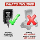 6V Blue Battery Charger for Power Wheels Magic Cars 6