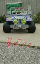 Power Wheels Crossbar with Adjustable Block and Wheel & Tire Saver Magic Cars 4