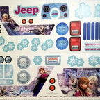 Power Wheels Frozen Elisa Sticker Set Kids Toy Magic Cars 0