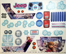 Power Wheels Frozen Elisa Sticker Set Kids Toy Magic Cars Variant 0