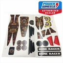 Power Wheels Dune Racer Decal Label Sheet Genuine Replacement Magic Cars 0