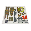 Power Wheels Dune Racer Decal Label Sheet Genuine Replacement Magic Cars 1