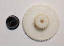 Replacement First Gear and Cap Piece for Power Wheels Hurricane Escalade Dune Racer F150 and More Magic Cars Variant 0