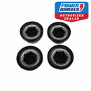 Genuine Fisher-Price Power Wheels 0.437-inch Black Push Cap Retainer Pack of 4 Magic Cars 0