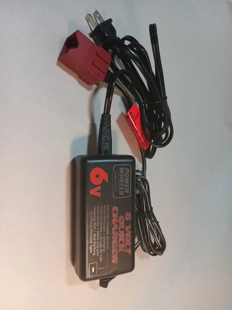 Power Wheels 6V Fast Charge Battery and Charger for Ride-On Cars Magic Cars 1