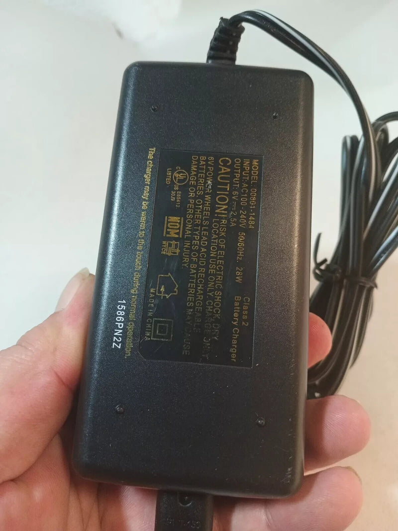 Power Wheels 6V Fast Charge Battery and Charger for Ride-On Cars Magic Cars 2