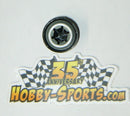 Black Power Wheels Replacement Cap Piece X4 Compatible with Fisher Price Mattel Model .354 Magic Cars 2