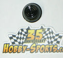 Black Power Wheels Replacement Cap Piece X4 Compatible with Fisher Price Mattel Model .354 Magic Cars 3