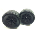 Power Wheels Ford Mustang Front Tire Set Left and Right Replacement J4390-2279, J4390-2289 Magic Cars 1
