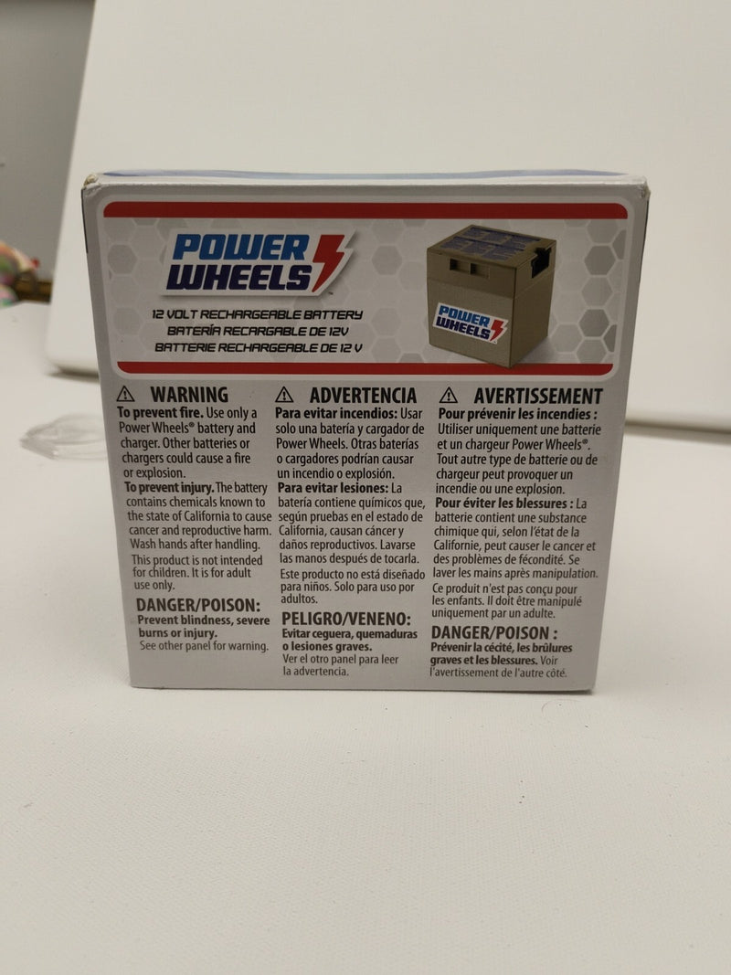 12V Rechargeable G5894 Replacement Battery for Fisher-Price Power Wheels Magic Cars Variant 0
