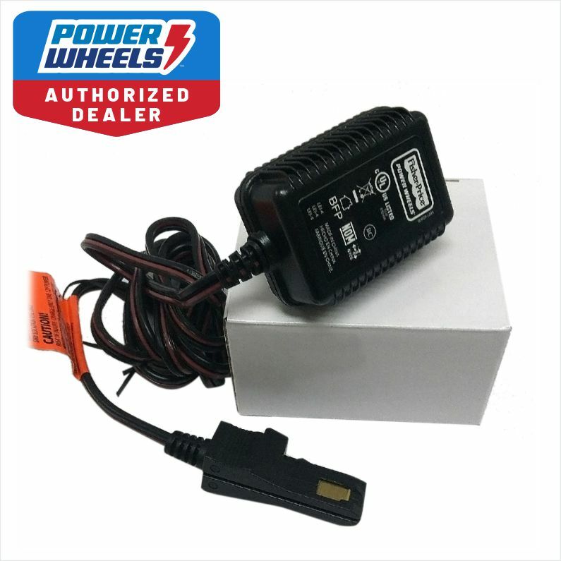 Power Wheels Barbie Jeep 12V Gray Battery Charger Genuine Fisher-Price H3427 Magic Cars Variant 0
