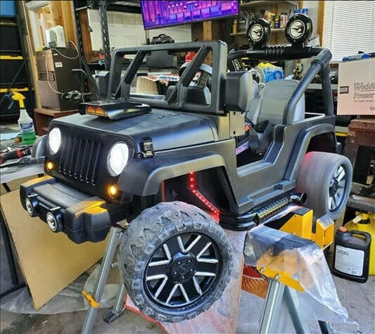Power Wheels Headlight Lenses for Jeep Wranglers, Hurricanes, and Ride-On Vehicles Magic Cars 3