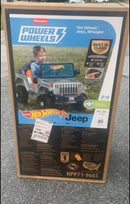 Gray Hot Wheels Jeep Ride-On Power Wheels Vehicle Magic Cars Variant 0