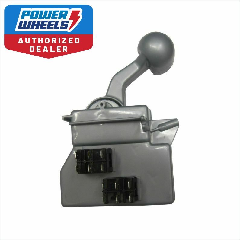 Power Wheels J9561 Fisher Price Silver Mustang Shifter Assembly Genuine Replacement Magic Cars Variant 0