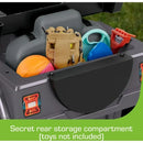 12V Battery-Powered Gray Jeep Wrangler Ride-On Vehicle for Ages 2+ Magic Cars 2